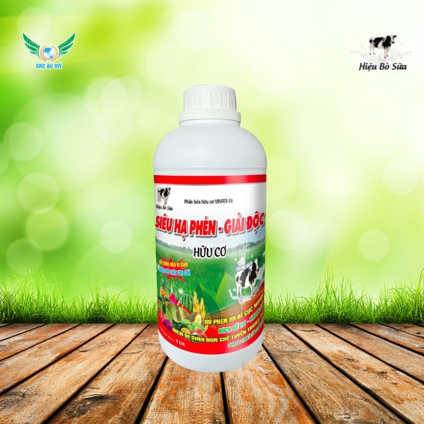 SIÊU HẠ PHÈN GIẢI ĐỘC HỮU CƠ