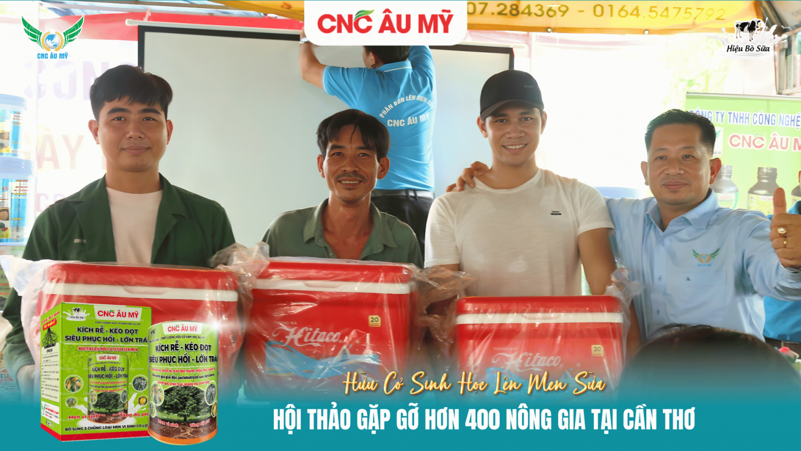   HƠN 400 NÔNG GIA SẦU RIÊNG HỘI TỤ CÙNG CNC ÂU MỸ TẠI CẦN THƠ 